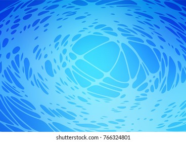 Vector abstract doodle wallpaper. Colorful illustration in abstract style with doodles created by child. The template can be used as a background for cell phones.