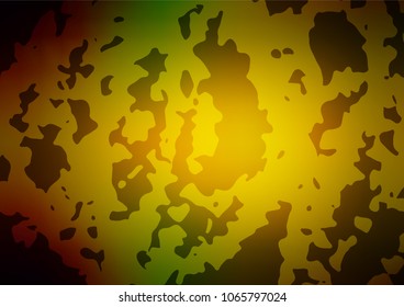 Vector abstract doodle wallpaper. A completely new color illustration in doodle style drawn by child. The pattern can be used for wallpapers and coloring books.