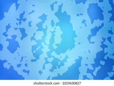 Vector abstract doodle wallpaper. Doodle illustration made by child in Origami style with gradient. The pattern can be used for wallpapers and coloring books.