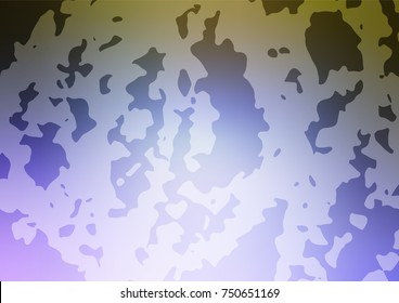 Vector abstract doodle wallpaper. Doodle illustration made by child in Origami style with gradient. A completely new template for your business design.