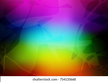 Vector abstract doodle wallpaper. Modern geometrical abstract illustration with doodles drawn by child. The elegant pattern can be used as a part of a brand book.