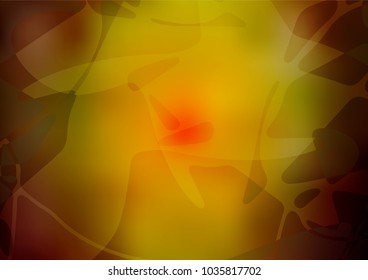 Vector abstract doodle wallpaper. Shining colored illustration with childish doodles in Arabic style. The elegant pattern can be used as a part of a brand book.