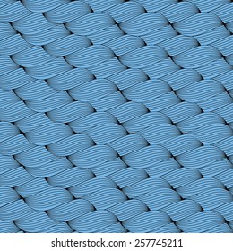 vector abstract doodle waves pattern