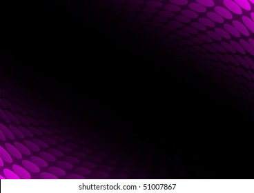 Vector abstract doted tunnel