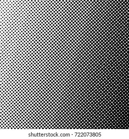 Vector abstract dotted background. Black and white halftone effect vector illustration.