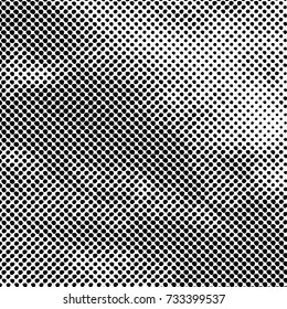 Vector abstract dotted background. Black and white halftone effect vector illustration.