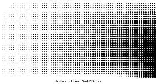 Vector abstract dotted halftone template background. Pop art dotted gradient design element. Grunge halftone. eps10