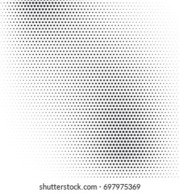 Vector abstract dotted halftone template background. Pop art dotted gradient design element. Grunge halftone textured pattern with dots.