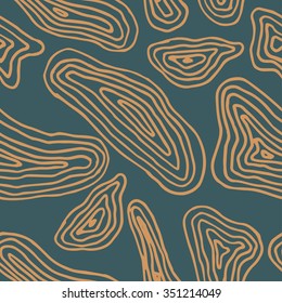 Vector abstract earth relief map. Generated conceptual elevation map.
