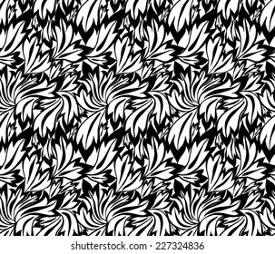 Vector abstract eastern seamless pattern.