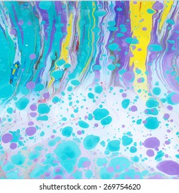 vector abstract ebru background