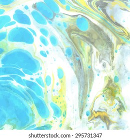 Vector abstract ebru background