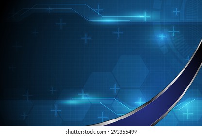vector abstract eco technology innovation concept background