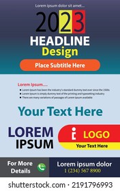 Plantilla de ilustración editable de vectores para educación, negocios, boletines, publicidad, promoción 