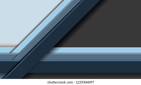 Vector Abstract Elegant Blue Modern Background. Corporate tech art