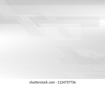 Vector Abstract Elegant geometric white and grey Background. Abstract white Pattern. Squares Texture