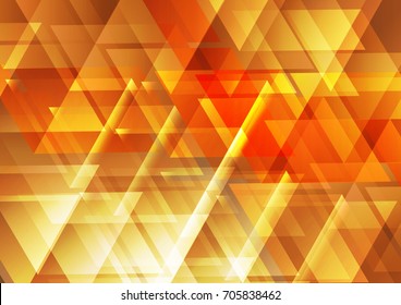Vector Abstract Elegant gold and red Background. Abstract Pattern. Triangle Texture