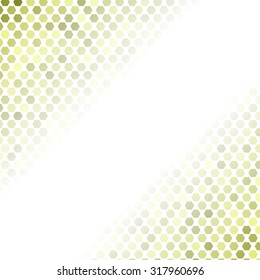 Vector Abstract Elegant Green Background. Abstract Green Mosaic Pattern