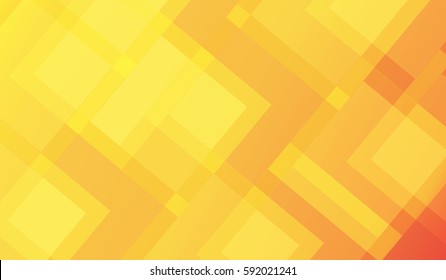Vector Abstract Elegant Orange Background. Abstract Orange Pattern. Squares Texture