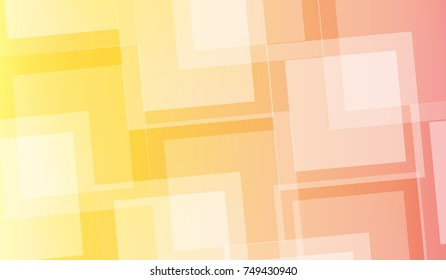 Vector Abstract Elegant orange Background. Abstract orange Pattern. Squares Texture