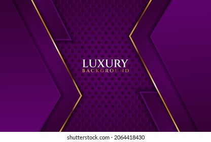 Vector Abstract Elegant purple and gold background. Abstract purple pattern. Texture dot