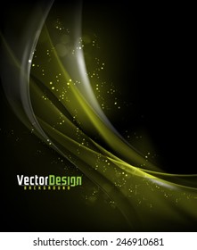 Vector Abstract Elegant Wave Background