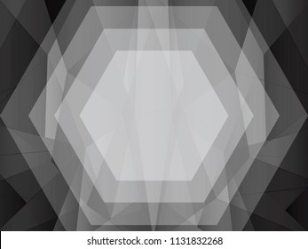 Vector Abstract Elegant white and black Background. Abstract white  Pattern. Squares Texture