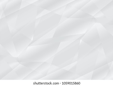 Vector Abstract Elegant white and grey Background. Abstract white  Pattern. Squares Texture