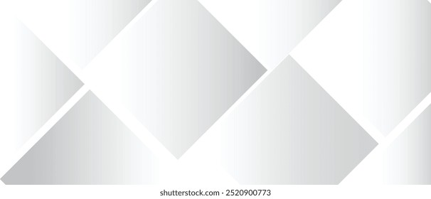 Vector Abstract Elegant white and grey Background. Abstract white Pattern. Squares Texture. Vector ilustration