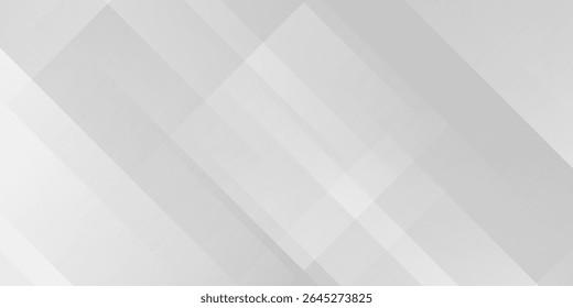 Vektor abstrakter, eleganter, weißer und grauer Hintergrund. Abstraktes weißes Muster. Quadratische Textur. Vektorhintergrundgrafik.