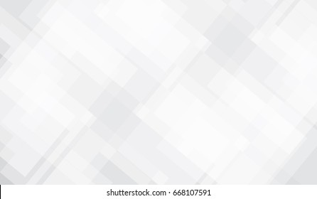 Vector Abstract Elegant white and grey Background. Abstract white  Pattern. Squares Texture