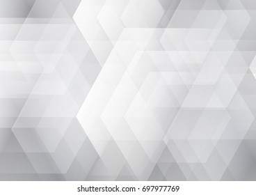 Vector Abstract Elegant white and grey Background. Abstract white  Pattern. Squares Texture