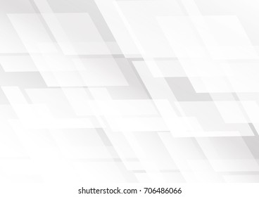 Vector Abstract Elegant white and grey Background. Abstract white  Pattern. Squares Texture
