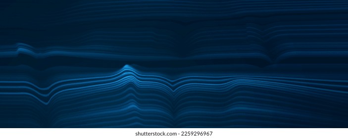 Vector abstract element of geometric shape, wave line, dynamic fluid or liquid shape on gradient color background. Illustration minimal graphic design. Layout poster for digital futuristic concept