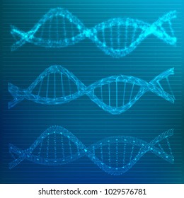 vector abstract element. scientific research and treatment of diseases. DNA