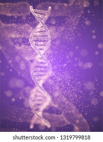 vector abstract element. scientific research and treatment of diseases. DNA