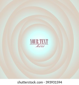Vector abstract ellipses pattern. Blue, Pink, brown and purple colors. Banner, flyer or Logo design template .