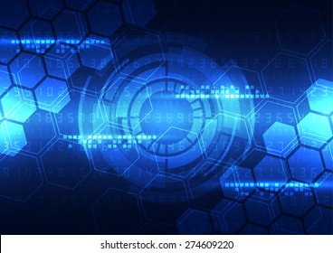 vector abstract engineering future technology, telecom background