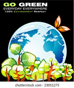 VECTOR  Abstract Environmental Earth concept background