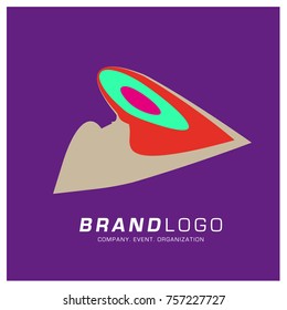 Vector Abstract Ethnic Colorful Logo Design