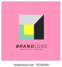 Vector Abstract Ethnic Colorful Logo Design