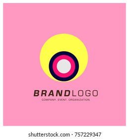 Vector Abstract Ethnic Colorful Logo Design