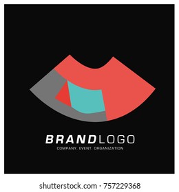 Vector Abstract Ethnic Colorful Logo Design
