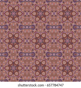 Vector abstract ethnic hand drawn background