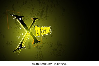 vector abstract extreme grunge design background