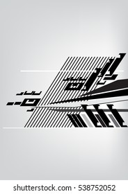 vector abstract, extreme racing background A4 size