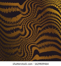 Vector abstract fantasy dark brown stripe wallpaper, vector background 