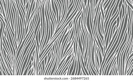 Vector abstracto con patrón de líneas onduladas orgánicas abstractas. Diseño escalable adecuado para diversas aplicaciones.