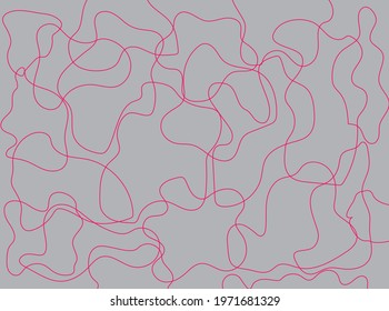 vector abstract figures illustration, wallpaper and background