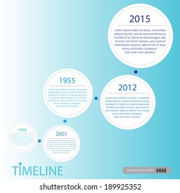 vector abstract flat design flow chart infographic elements